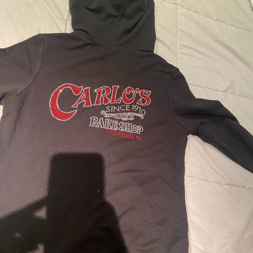 Carlo’s Bakery black hoodie. NWOT.